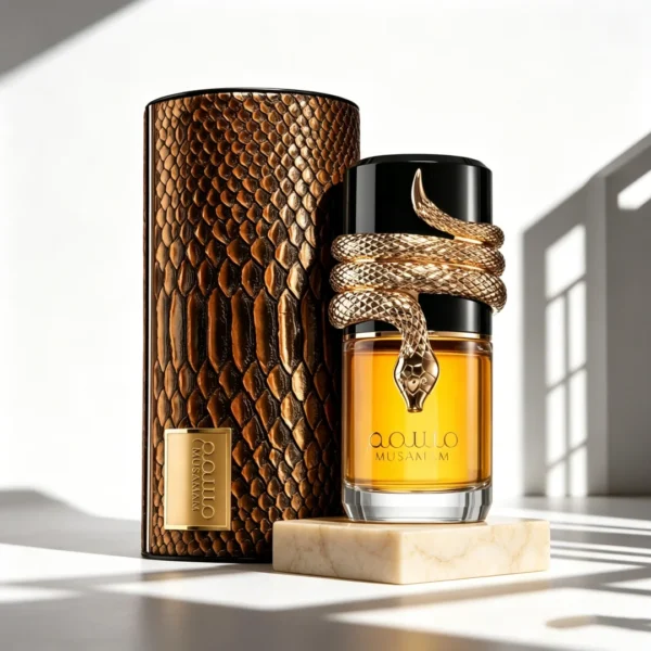 Arabic Perfume Musamam Eau de Parfum 100ml-Fresh Sophisticated Fragrance with Woody Notes, Long Lasting and High Fixing
